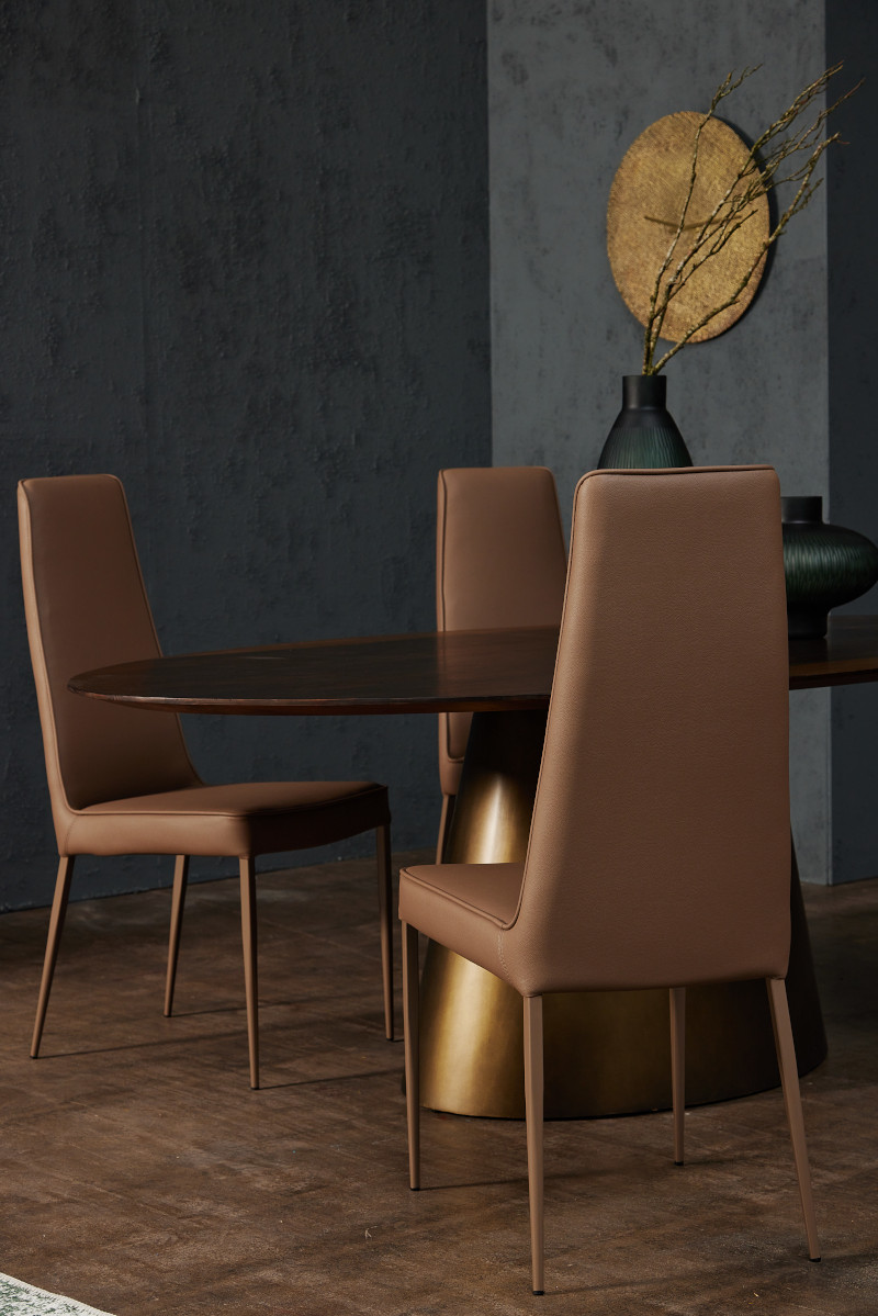 Mara Dining Chair Cappuccino