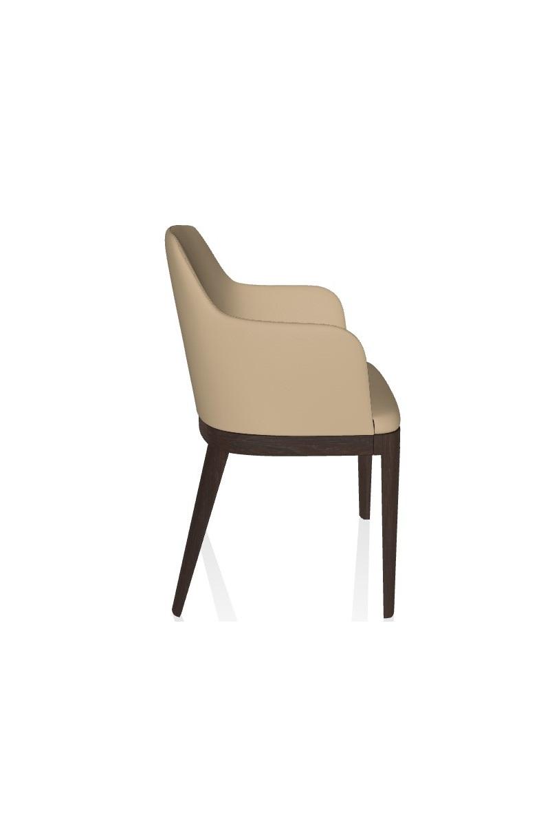 Bontempi Margot Wooden Chair with Arms