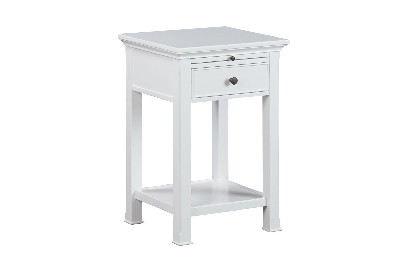 Pietra Bedside Locker Antique White
