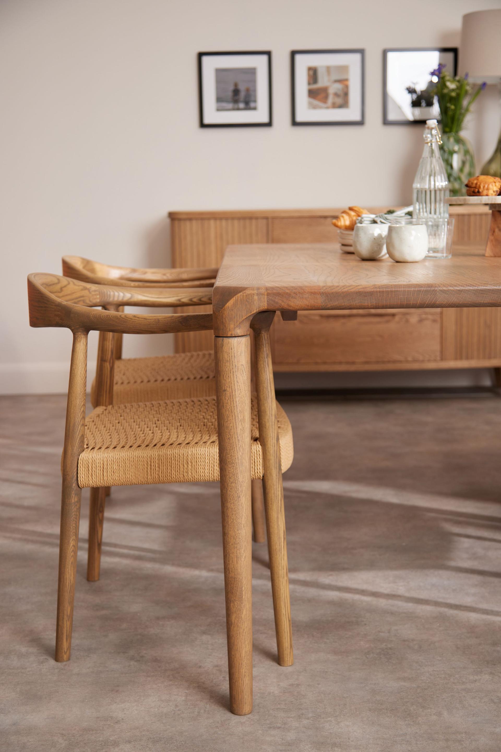 Hugo Chair with Natural Weave Rope