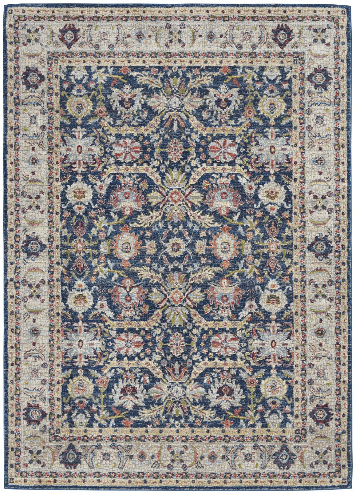 Ankara Global Rug ANR13 Navy/Multicolour