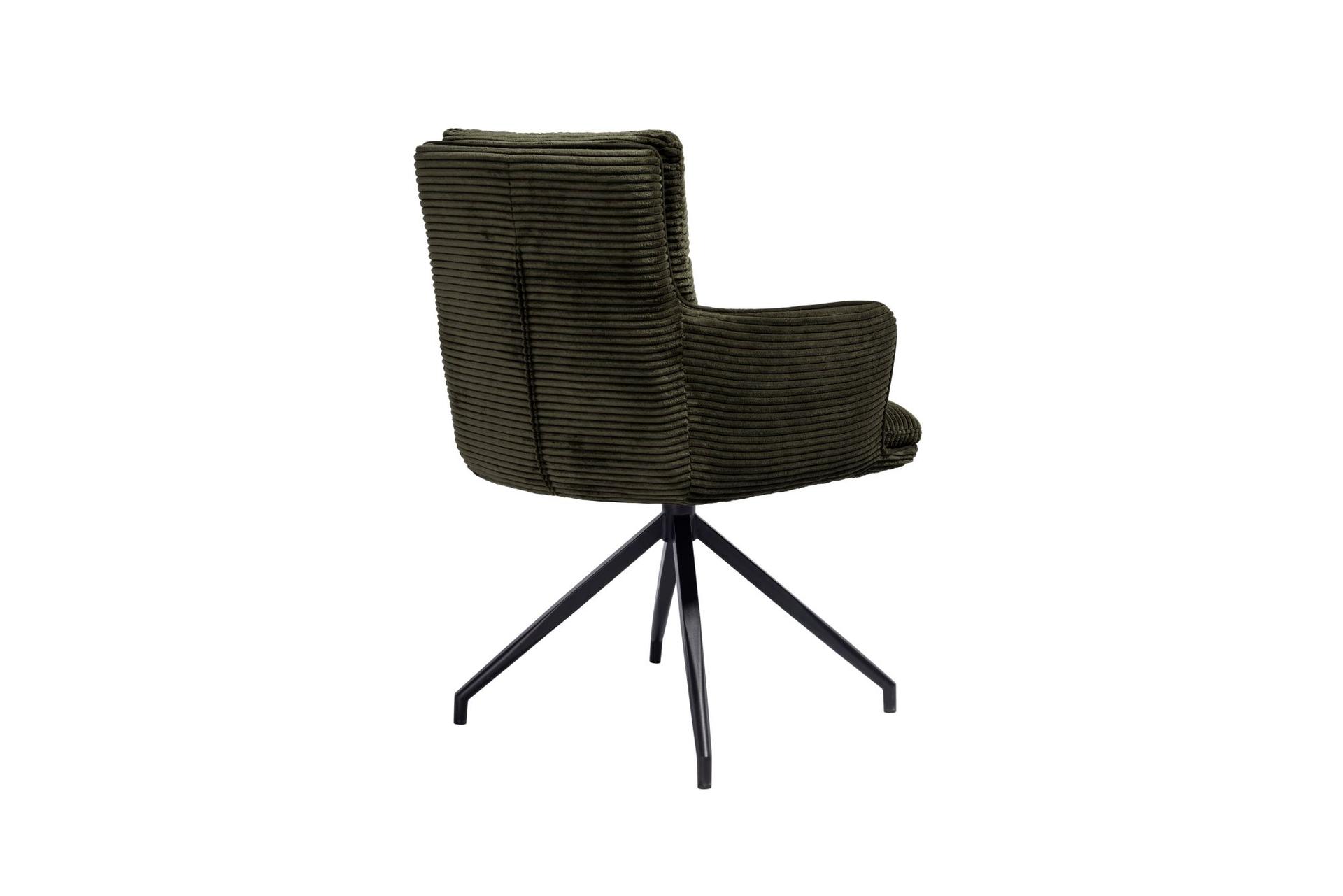 Arthur Swivel Dining Chair Green