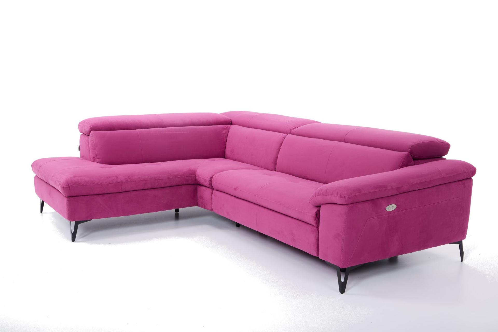 Martine Corner Sofa Blush