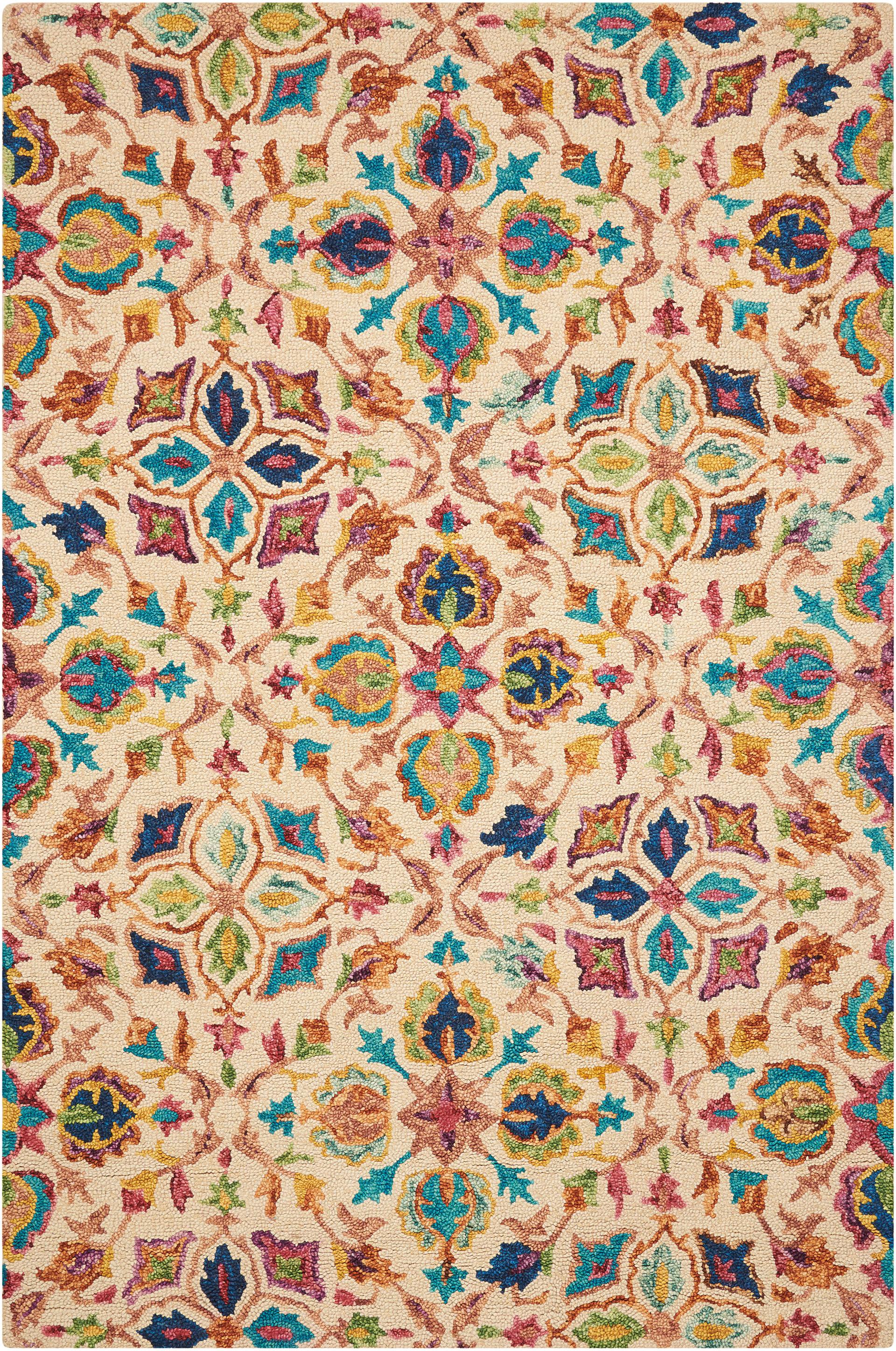 Vibrant VIB08 Ivory Rug