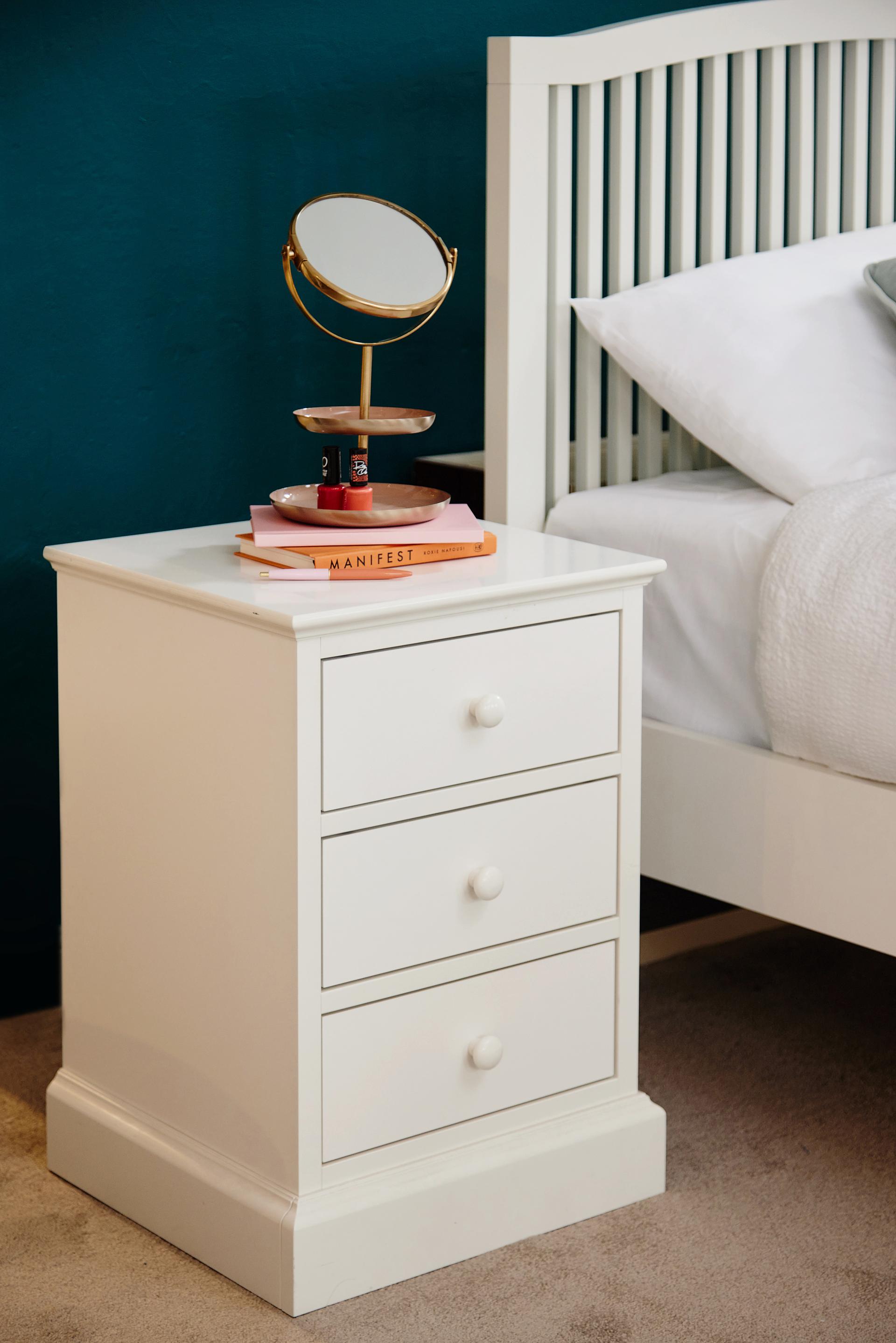 Aoibheann 3 Drawer Nightstand