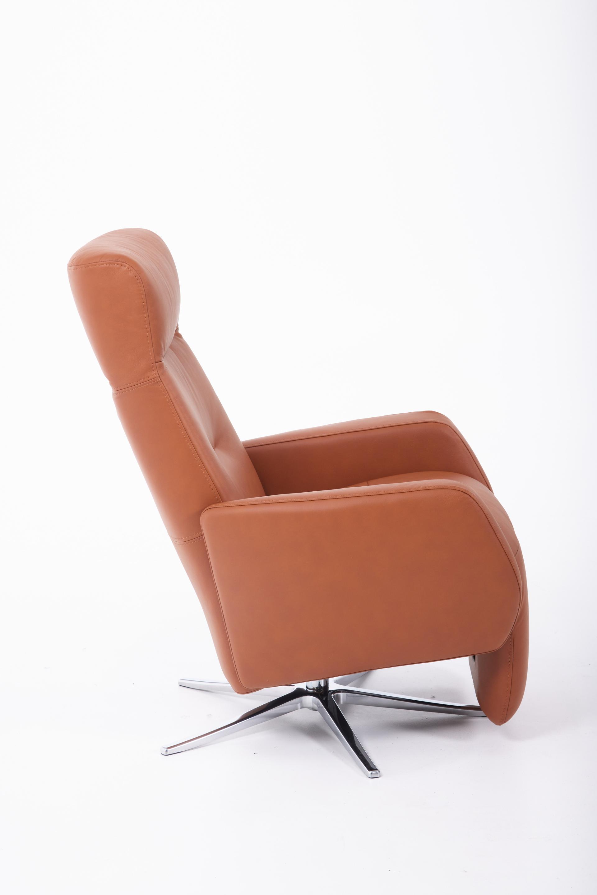 Ekornes Space 2100 Recliner Chair Whiskey