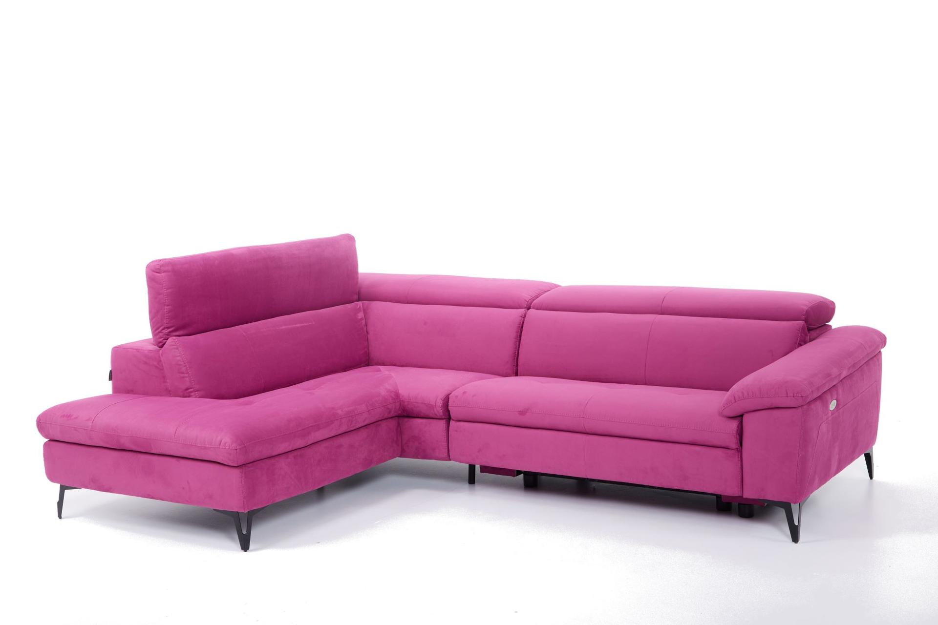 Martine Corner Sofa Blush