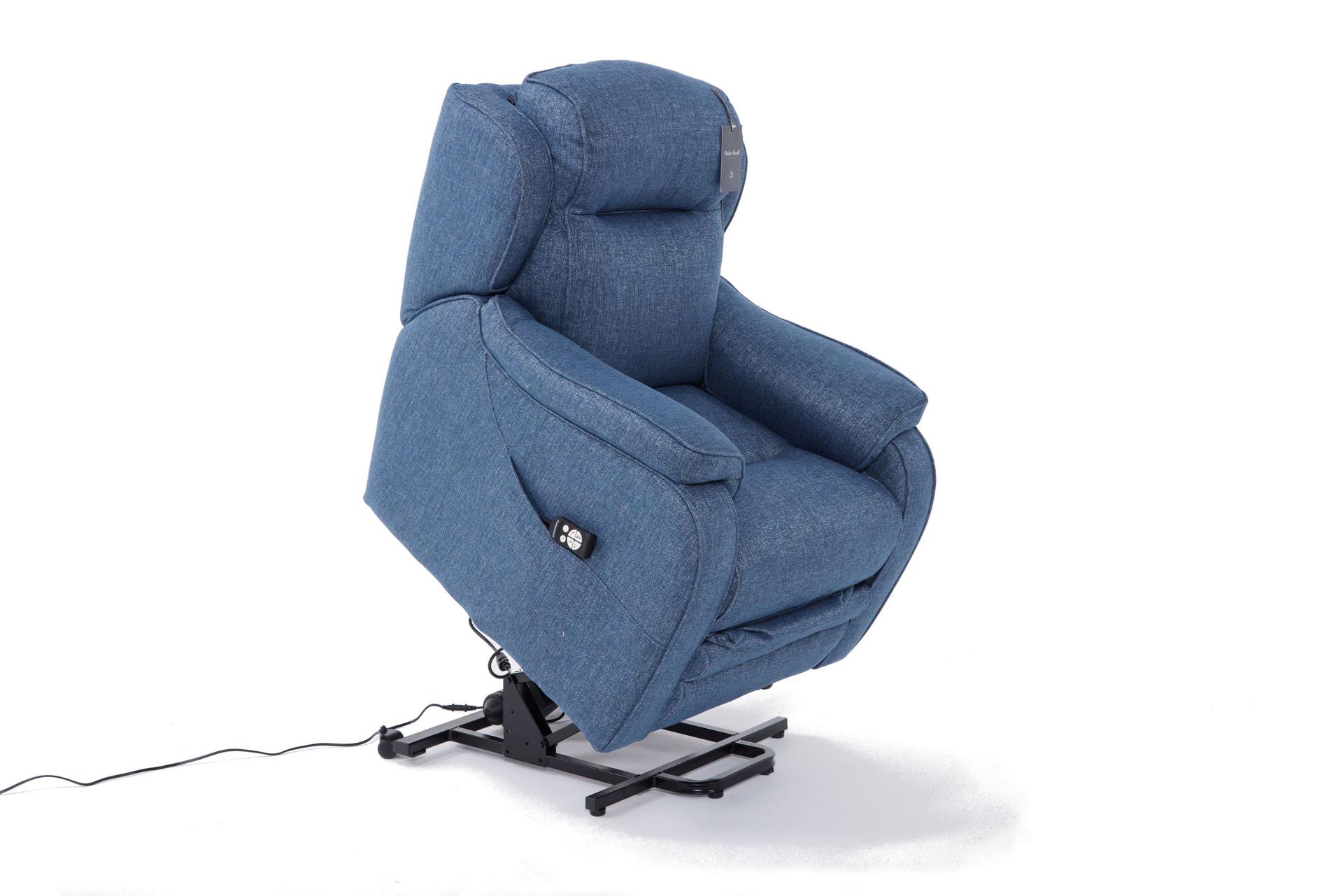 Boston Rise and Recline Armchair Carton Navy