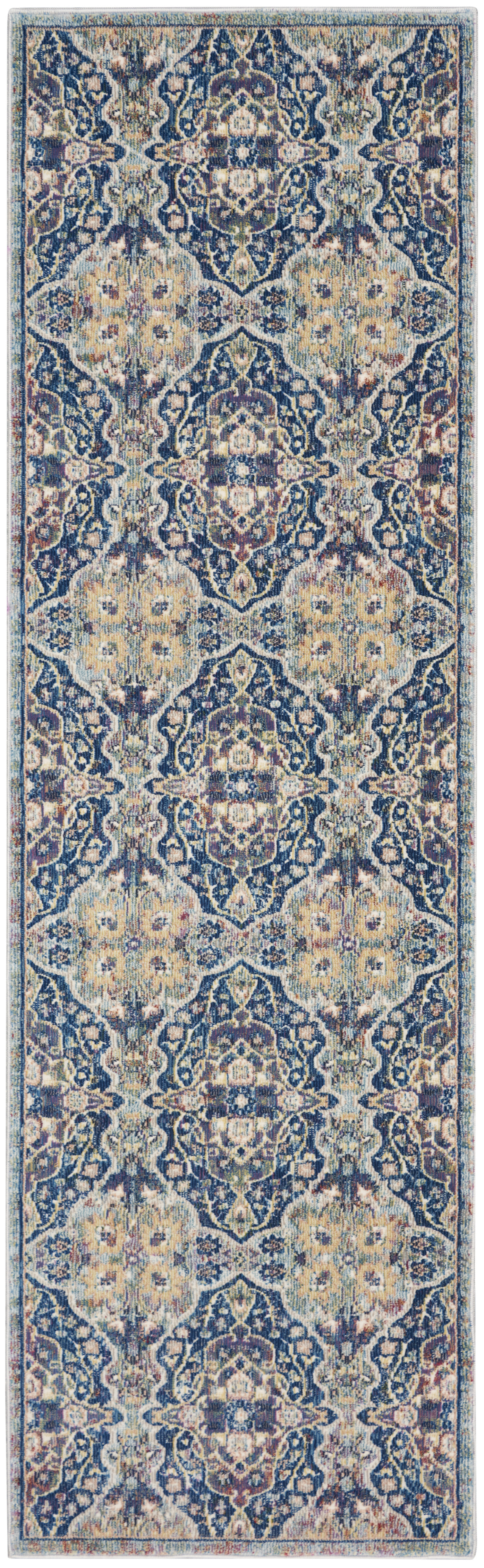 Ankara Global Rug ANR16 Navy/Multicolour