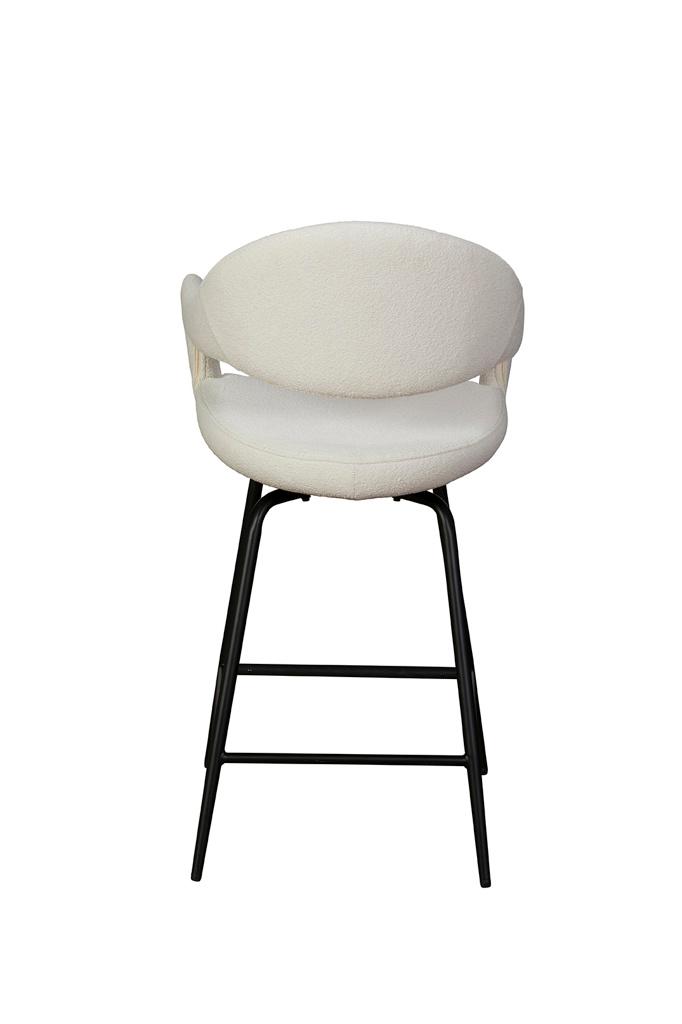 Dahlia White Counter Chair