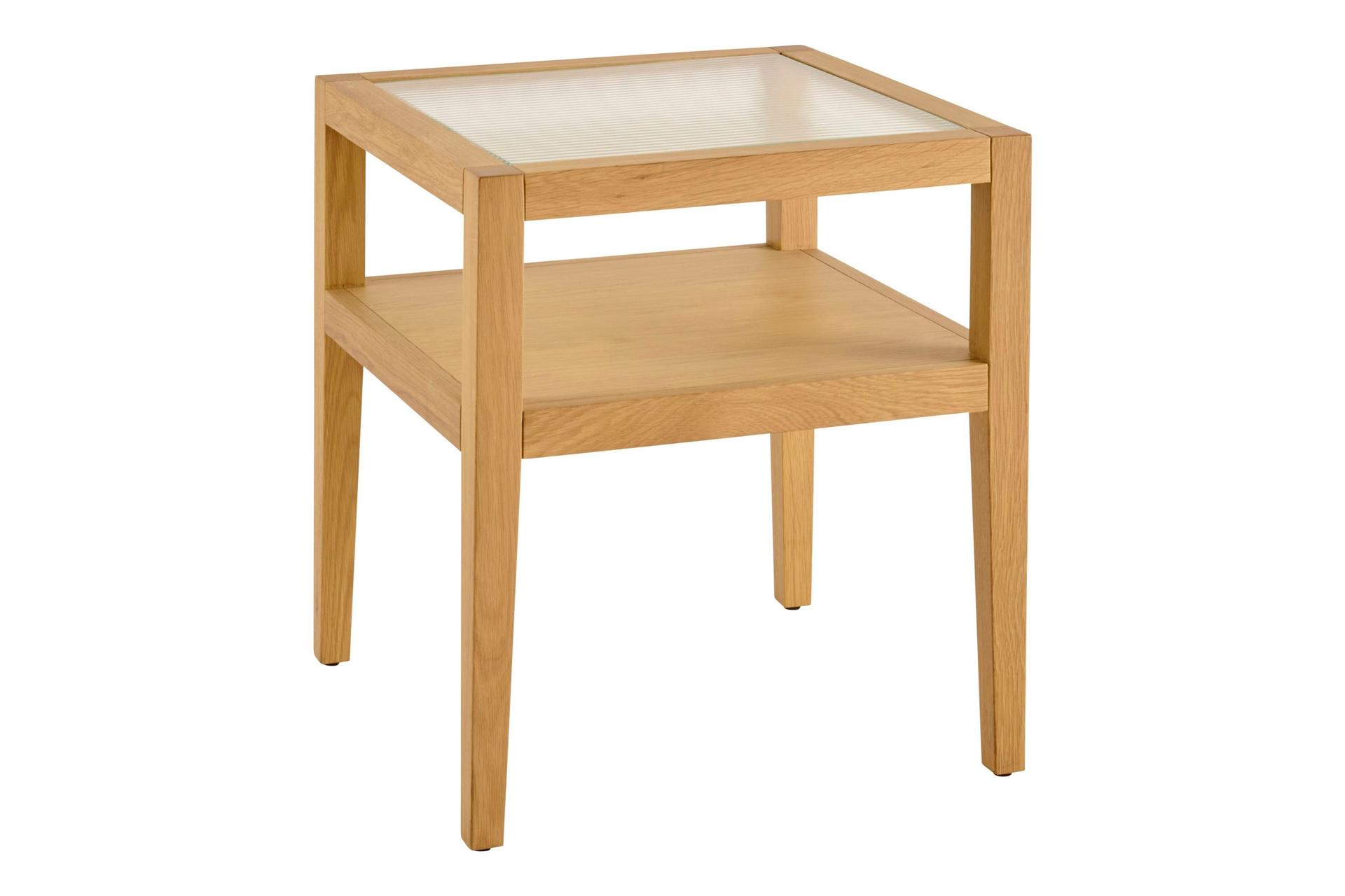 Lavinia Glazed Lamp Table