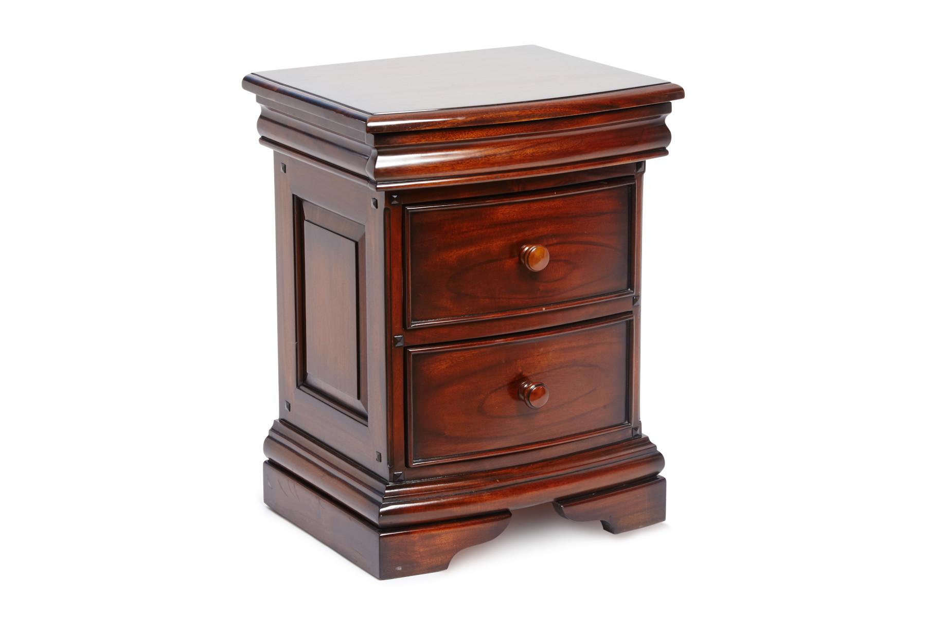 Loire 3 Drawer Bedside