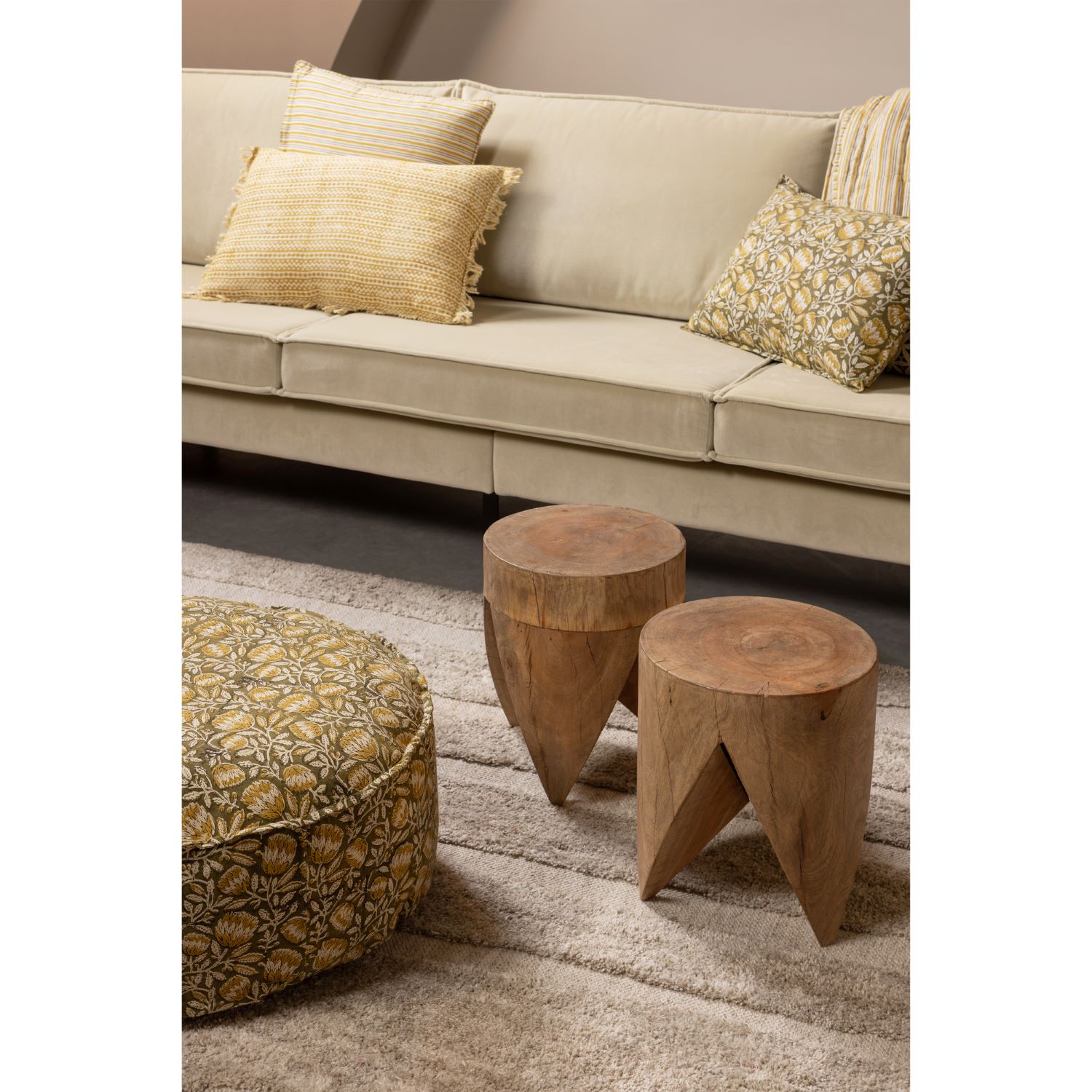 Trunk Removable Side Tables (set of 2)
