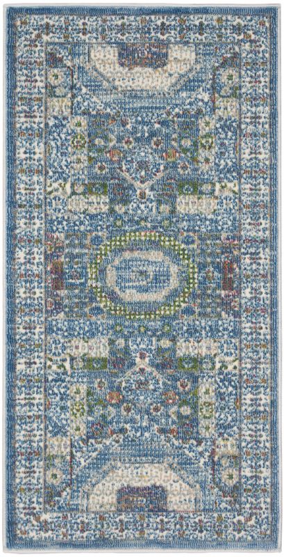 Ankara Global Rug ANR17 Ivory Teal