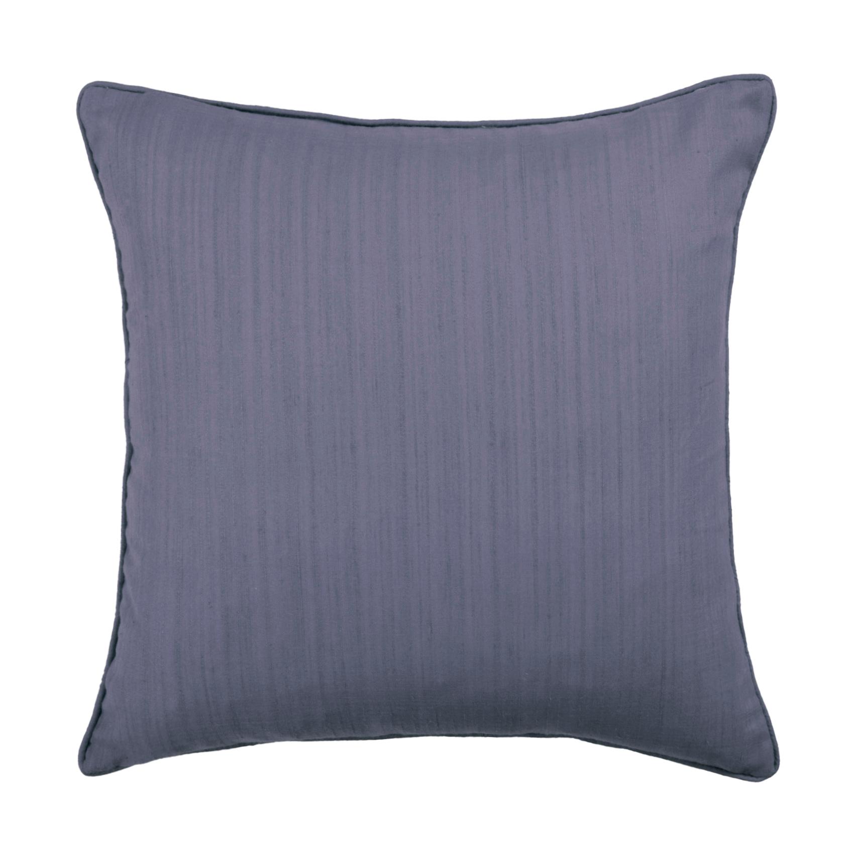 Rainfall Aubergine Cushion