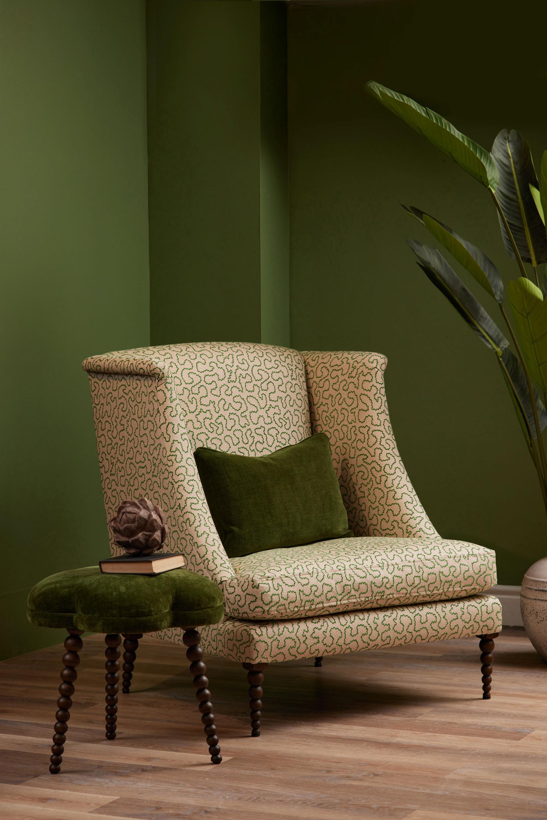 Boodle High Back Armchair