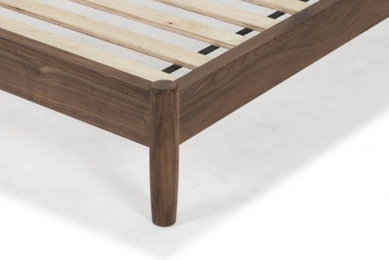 Malmo Natural Walnut Bed Frame