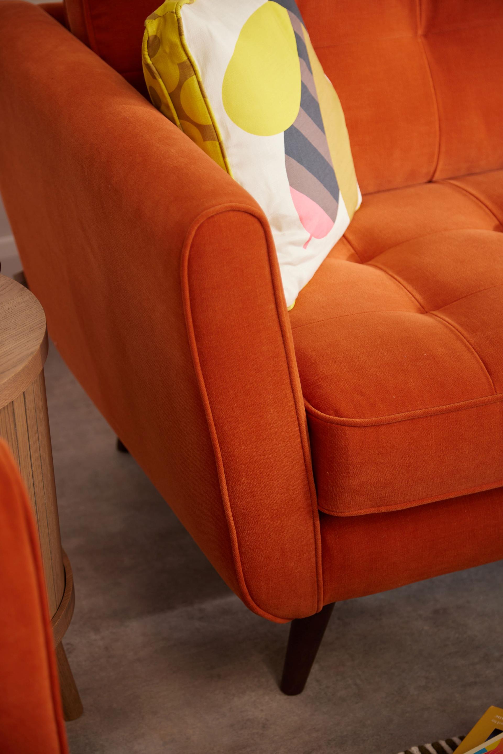 Ivy large Sofa Clara Paprika