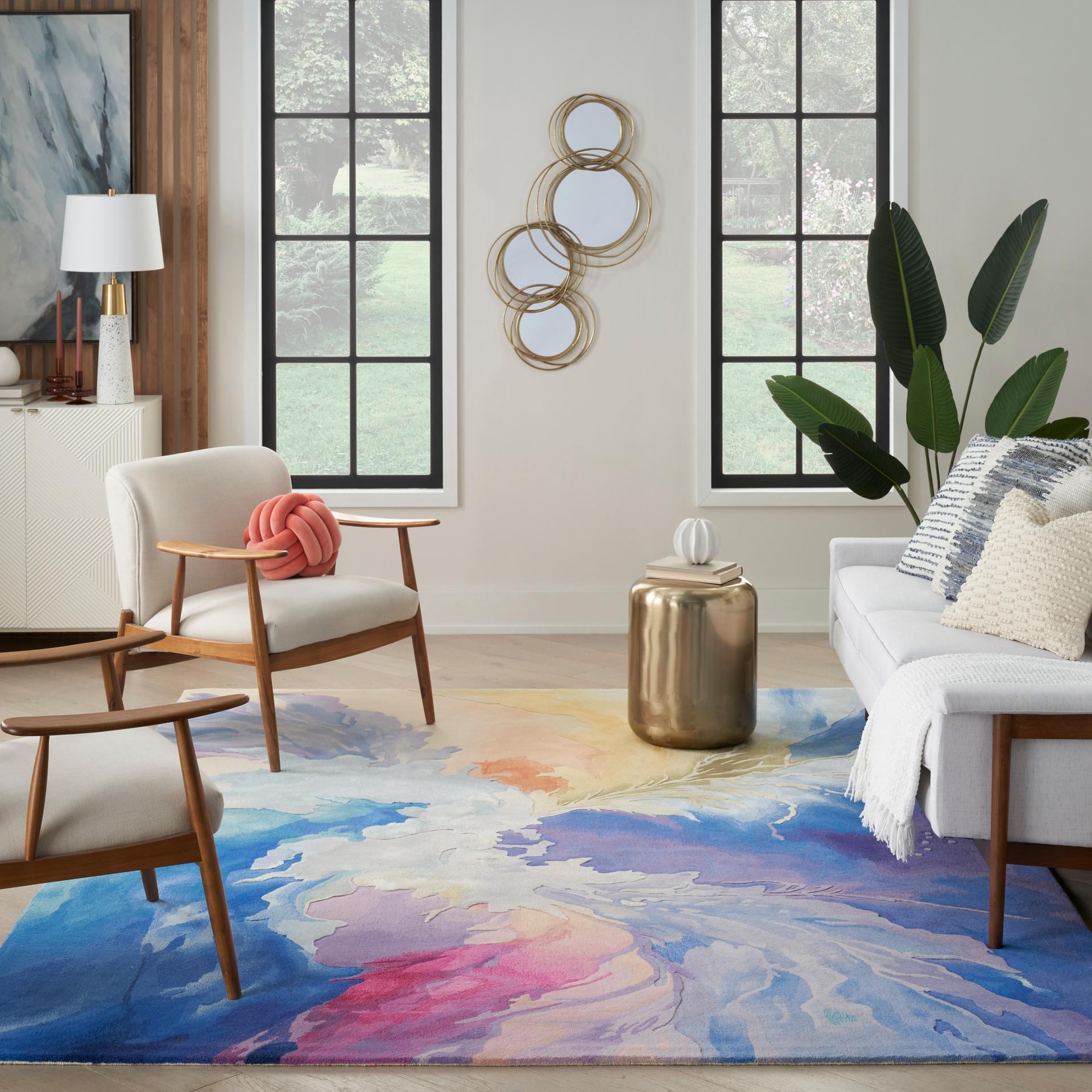 Prismatic Rug PRS37 Blue Multicolour