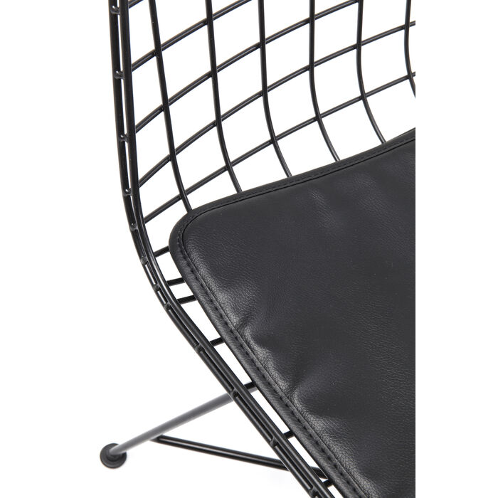 Black Grid Chair