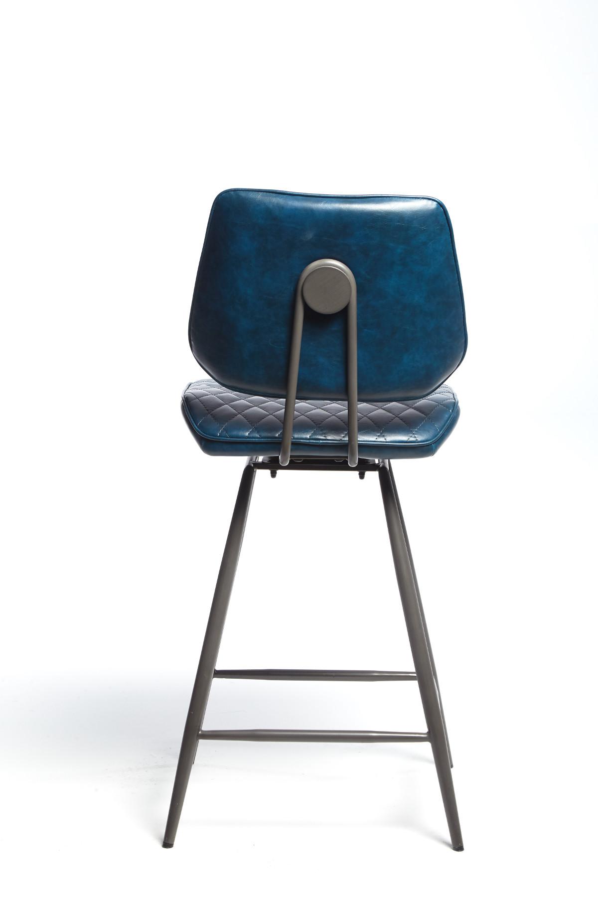 Dark Blue Isabella Bar Stool