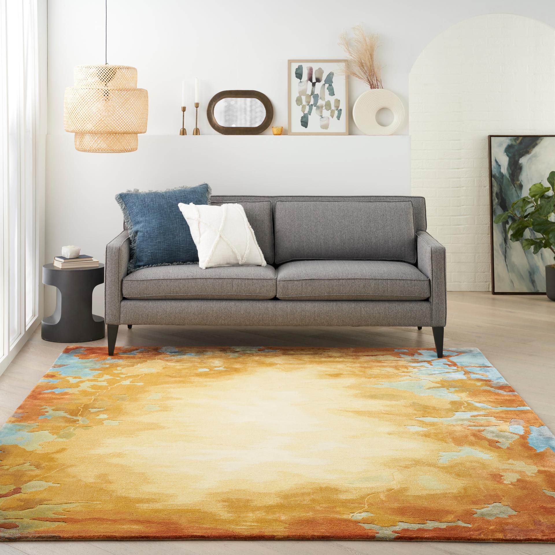 Prismatic Rug PRS29 Gold Multicolour