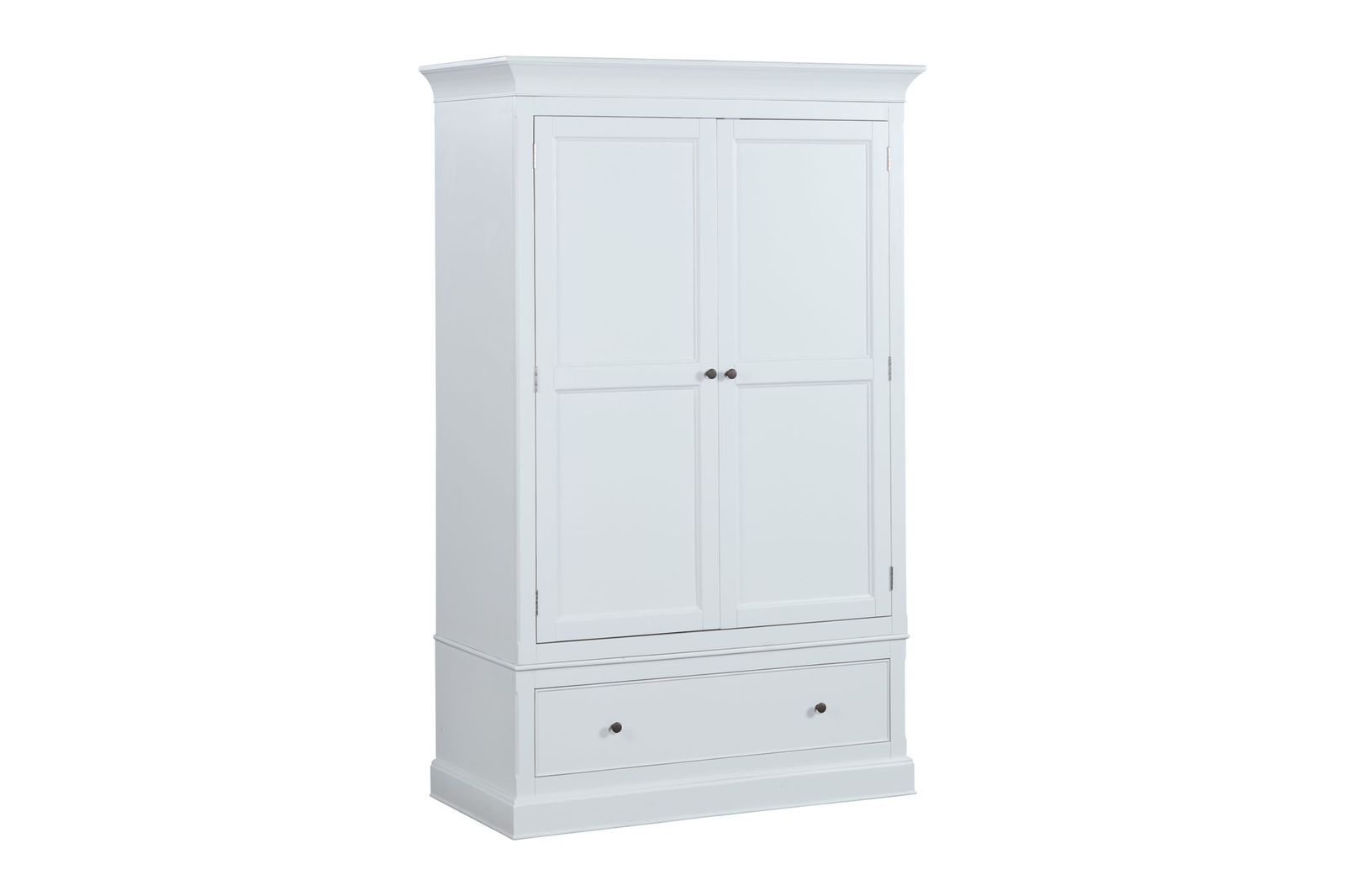 Pietra 2 Door Wardrobe Antique White