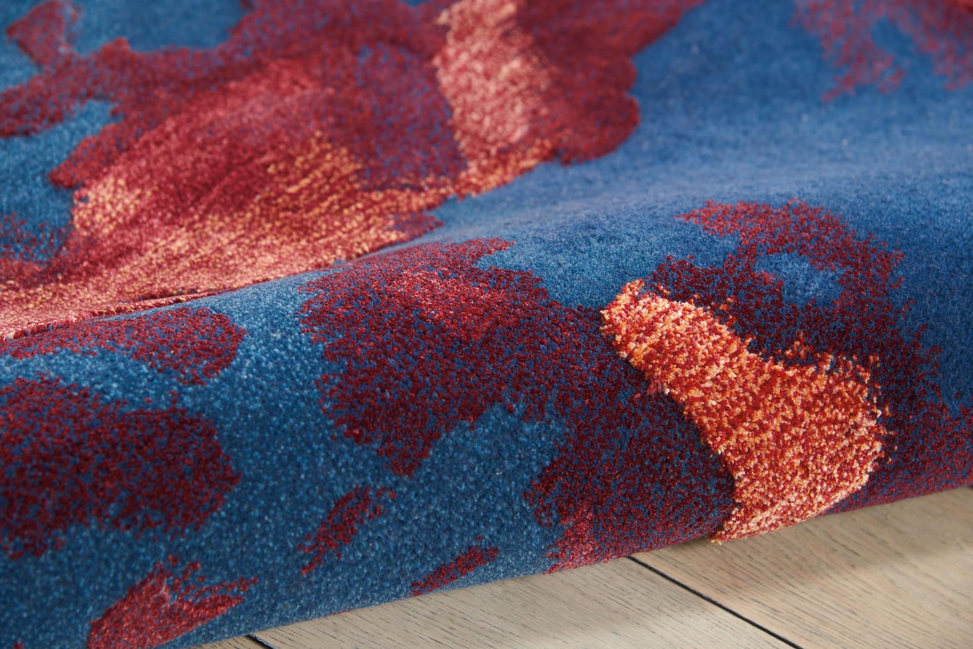 Prismatic Rug PRS13 Blue Flame