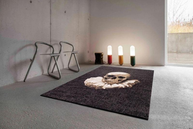 Pop Memento Mori Skull Rug