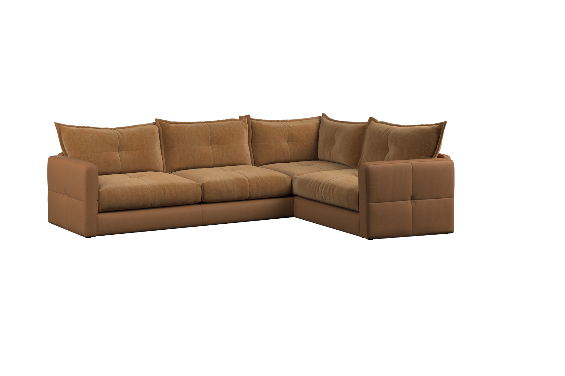 Miller RHF Corner Sofa 3 Corner 1 Closed