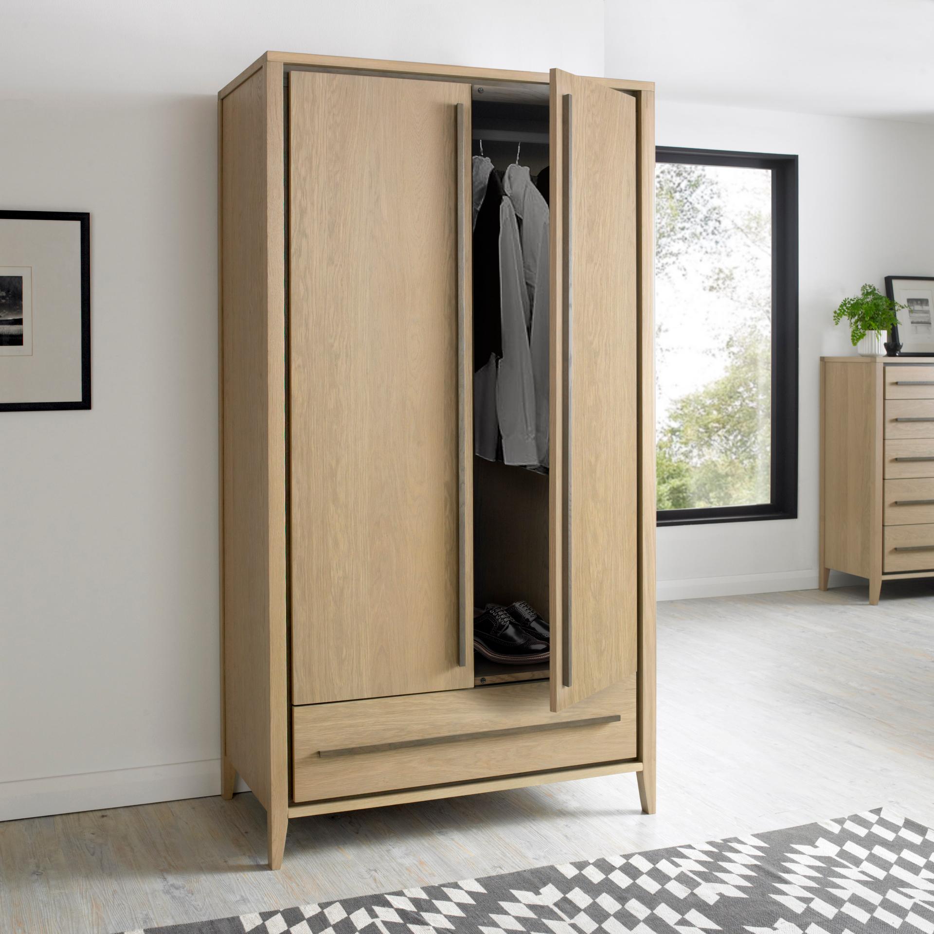 Lombardy Double Wardrobe