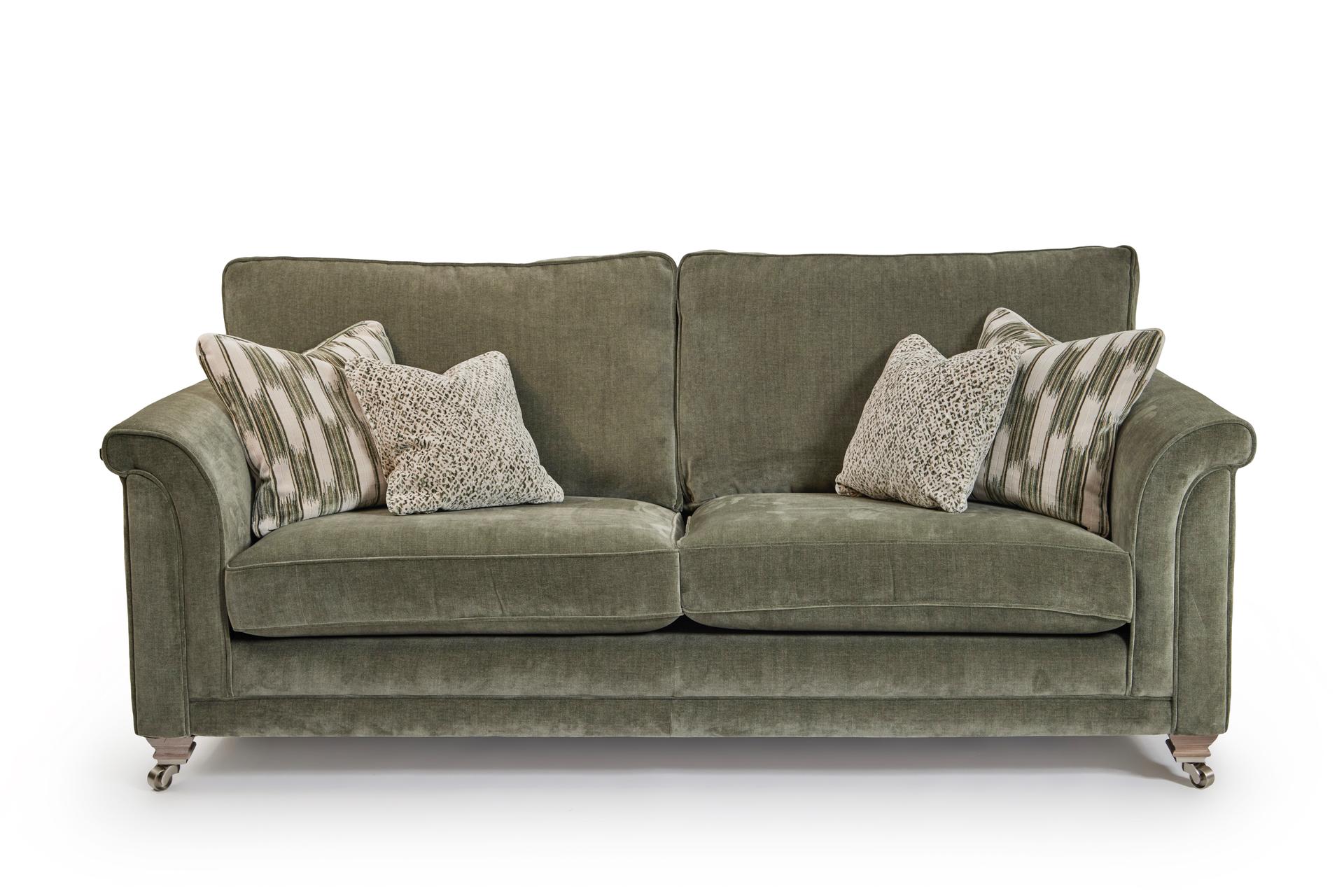 Elton Grand Sofa Sage Plain