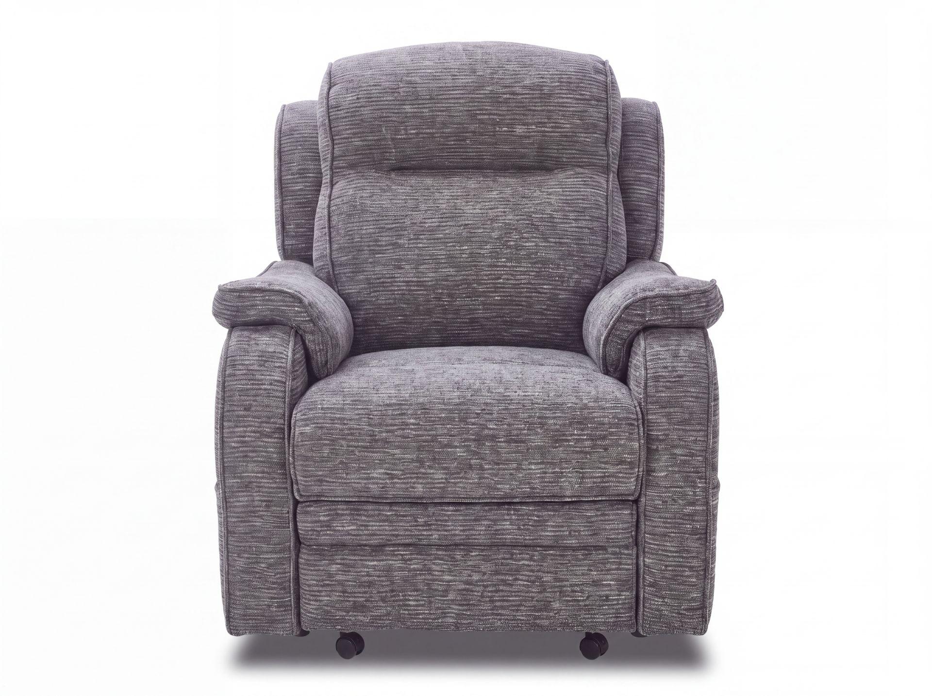 Boston Power Rise and Recline Armchair Waffle Slate