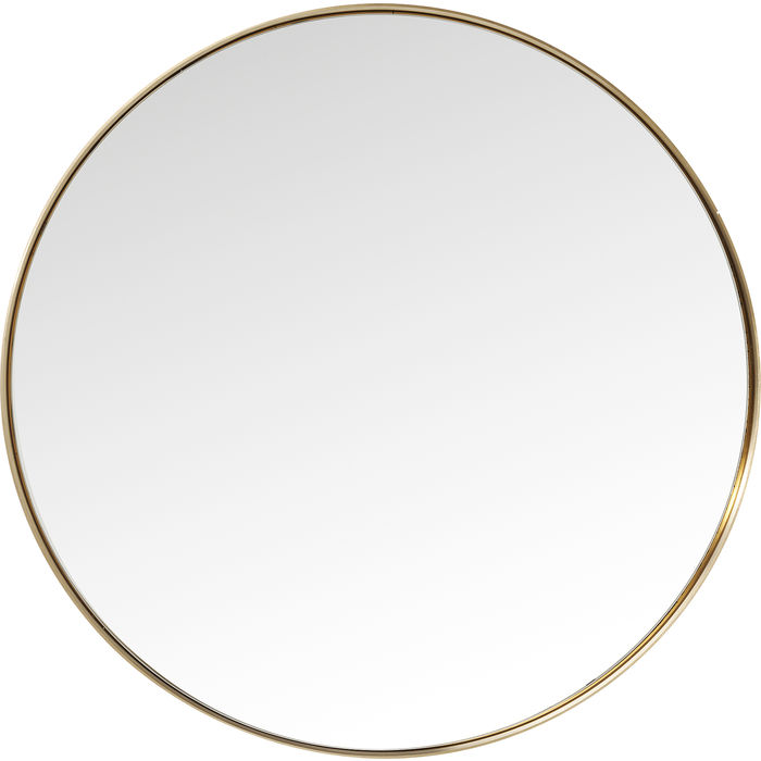 Brass Curve Mirror