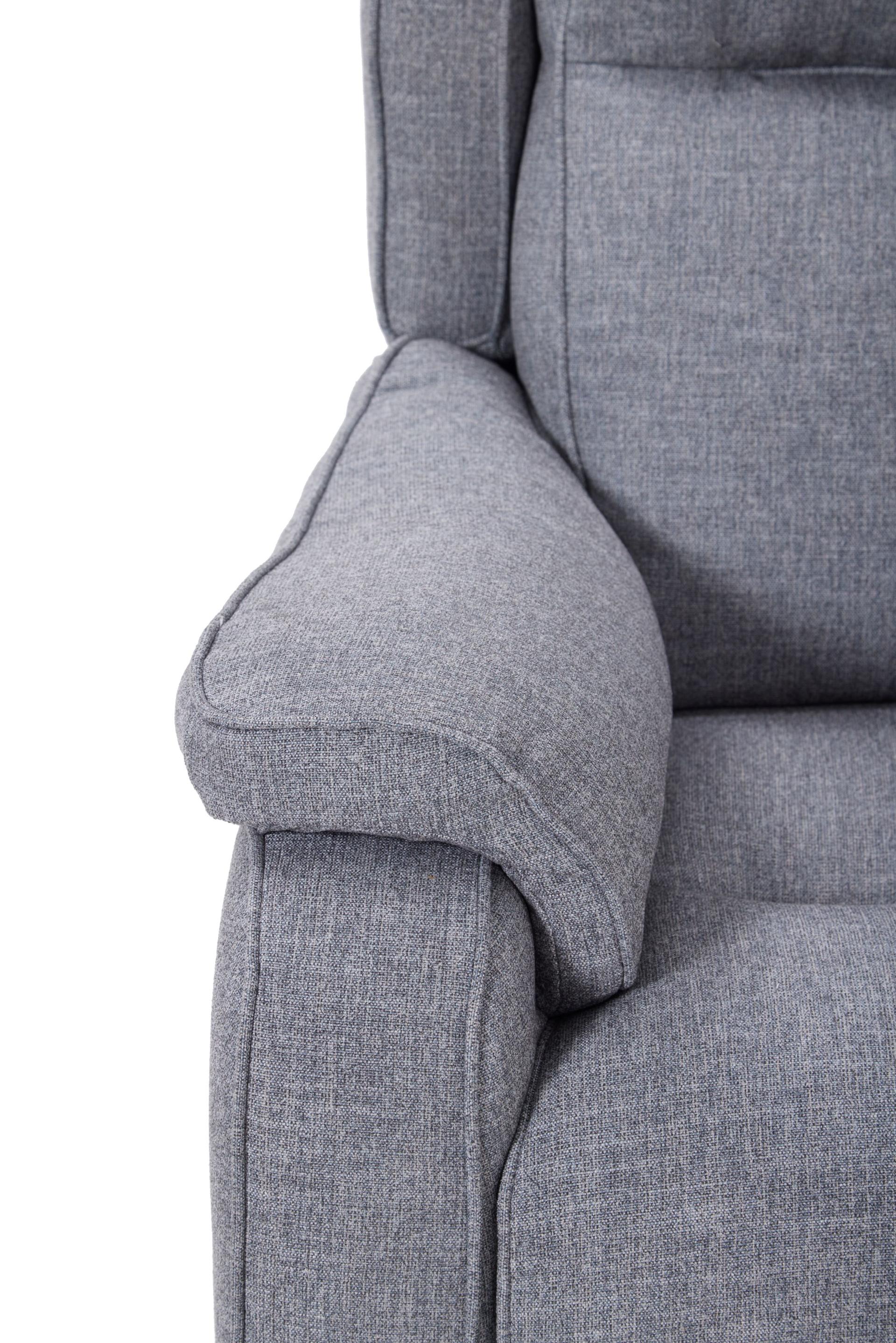 Boston Rise and Recline Armchair Grey