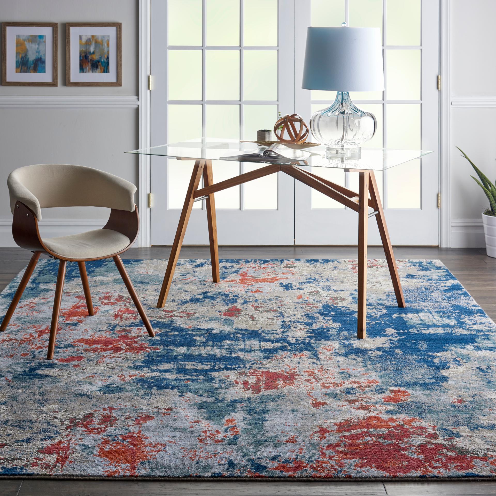 Artworks ATW01 Navy Brick Rug