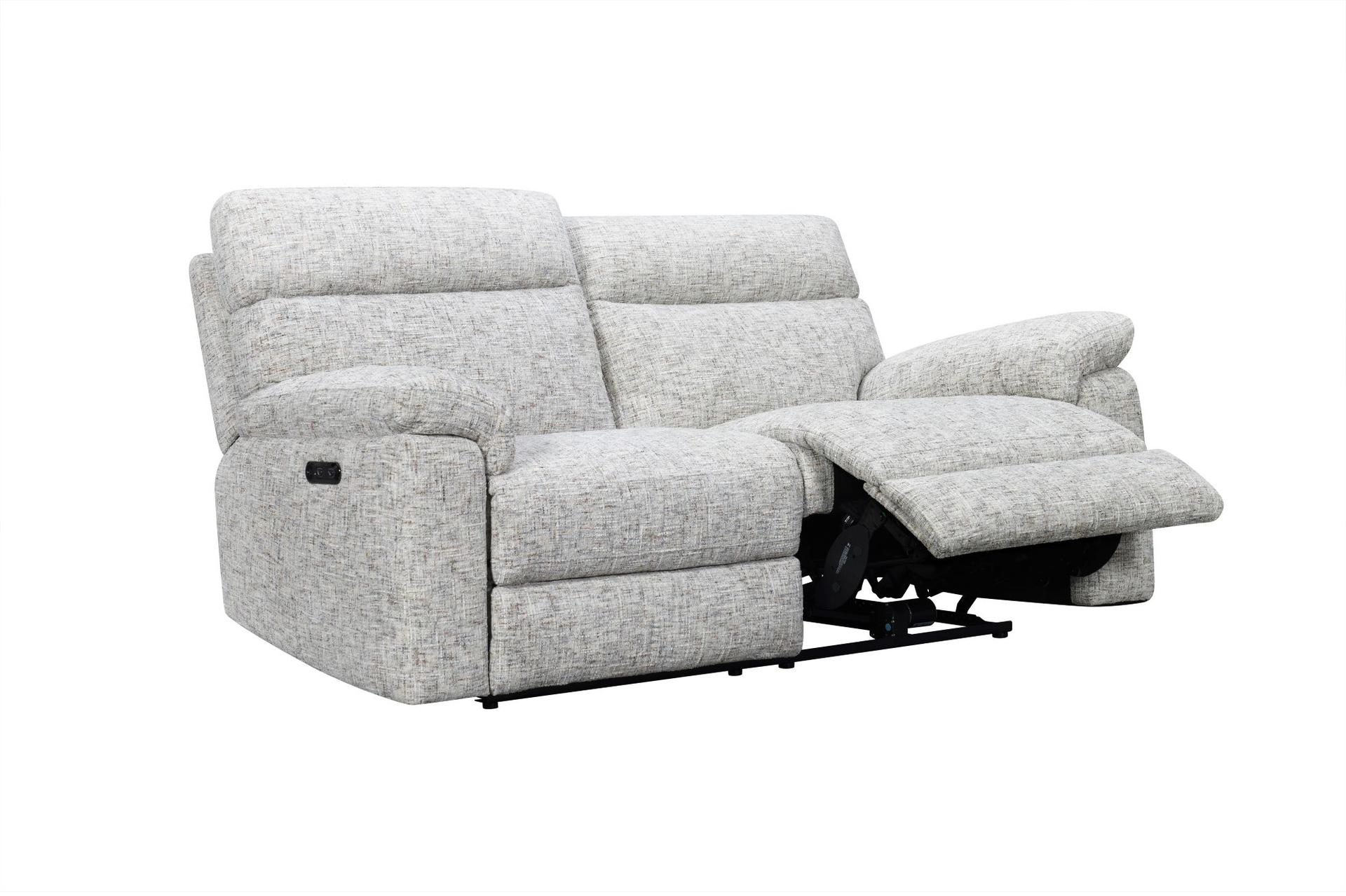 Lazzaro Recliner 3 Seater Sofa Odyssey Frost