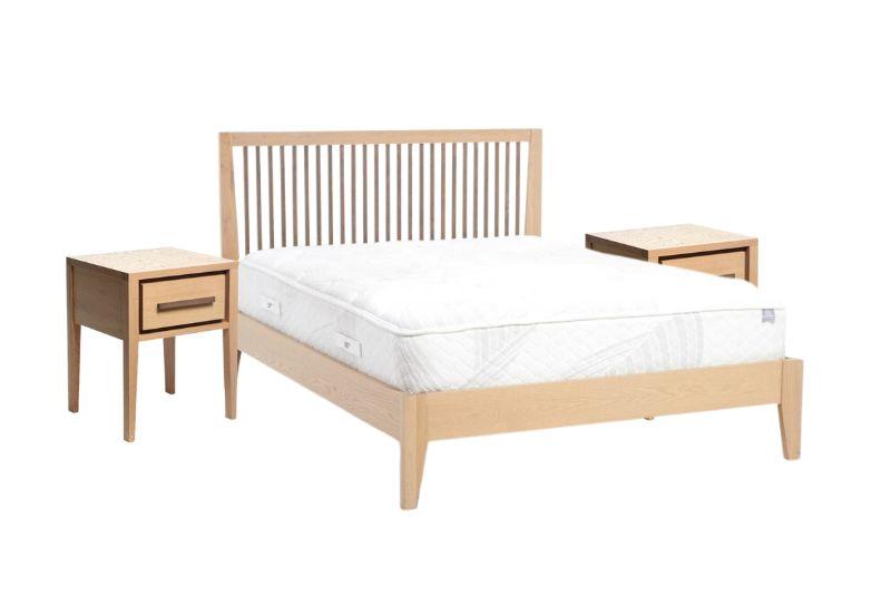 Lombardy Bedframe Plus 2 Bedsides - Bundle Deal