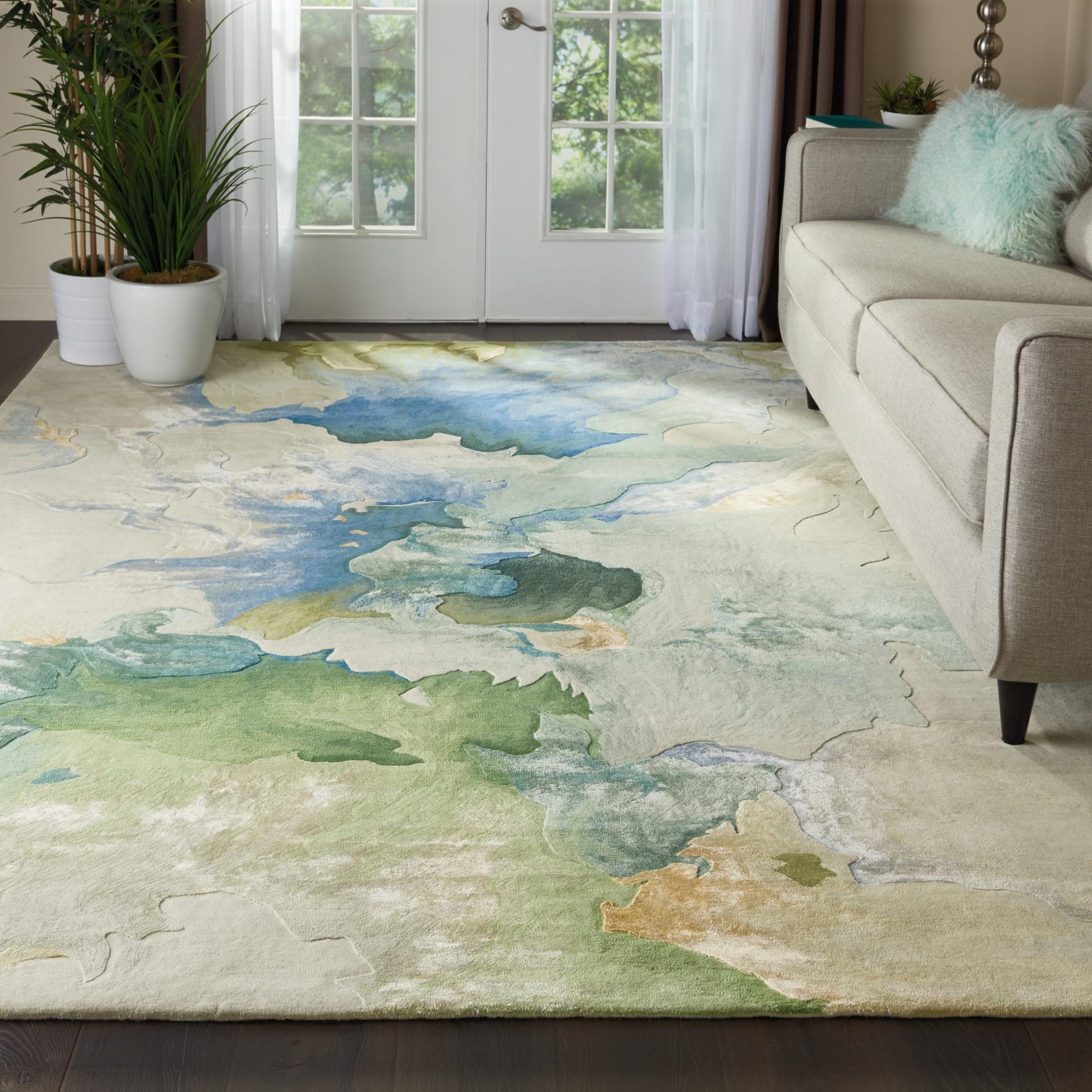 Prismatic Rug PRS16 Seafoam