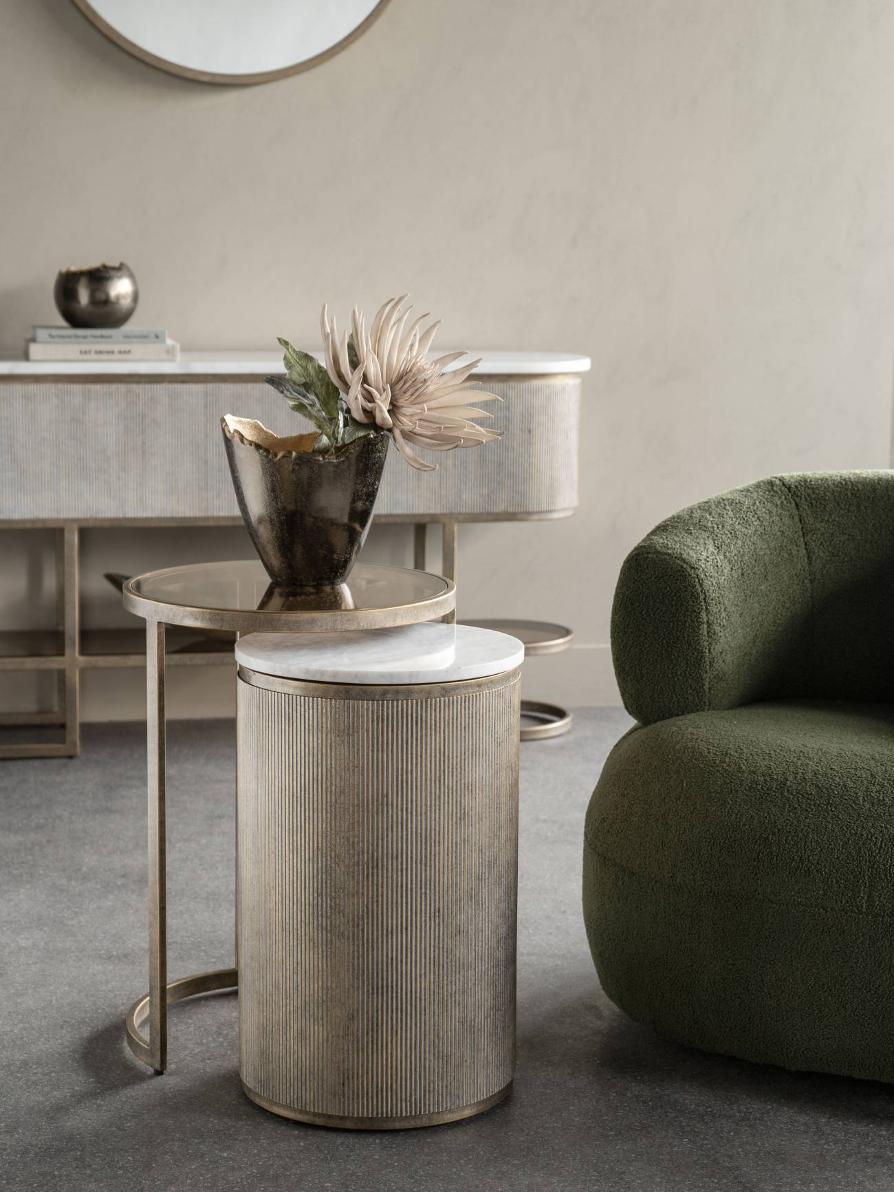 Ladonne Set of 2 Nesting Side Tables