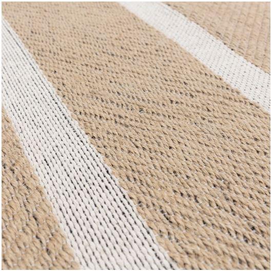 Global Rug Cream Stripe