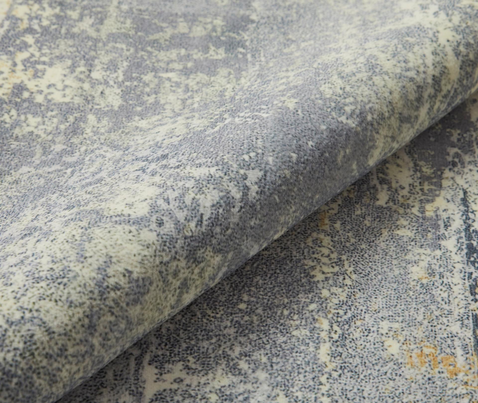 Concept Looms LUX02 Washable Rug Light Grey