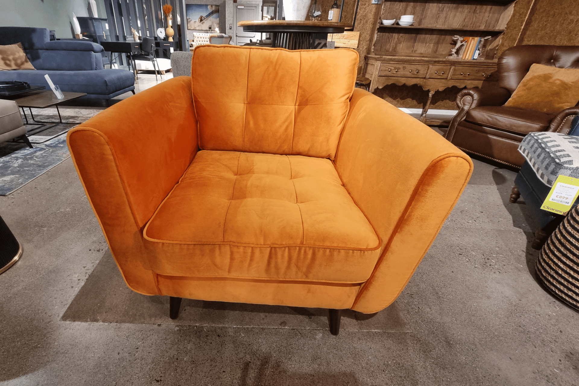 Orla Kiely Ivy Chair - Clearance Cork