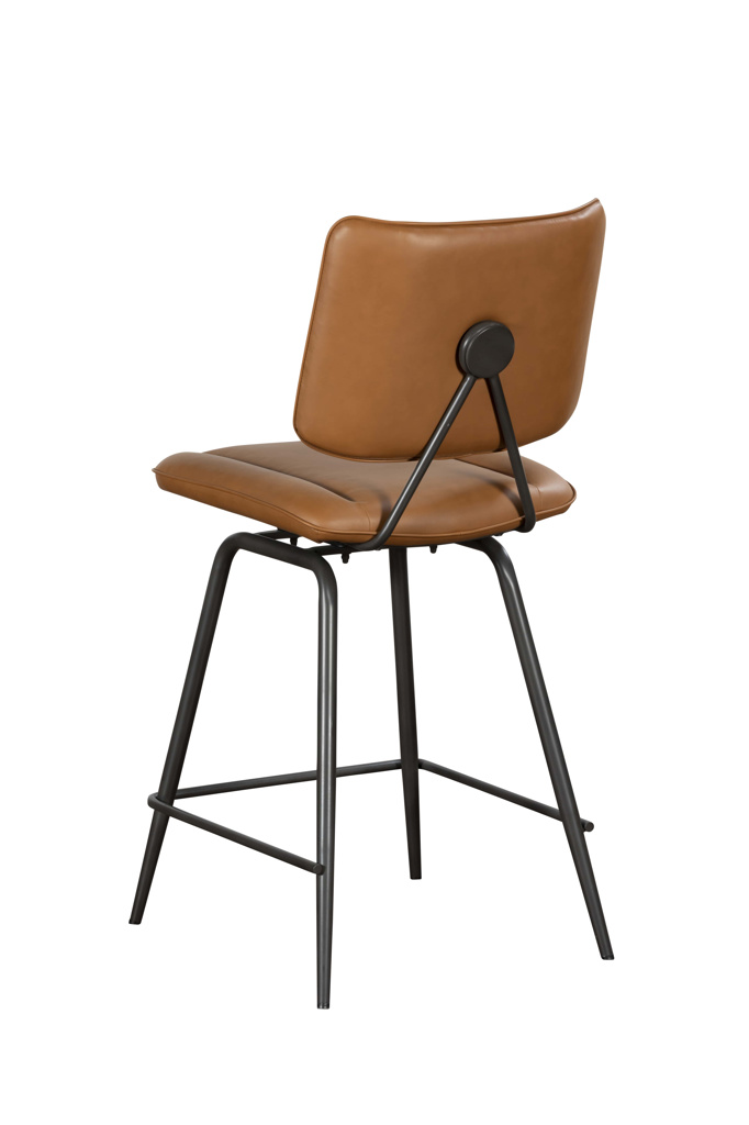 Dion Counter Chair Cognac