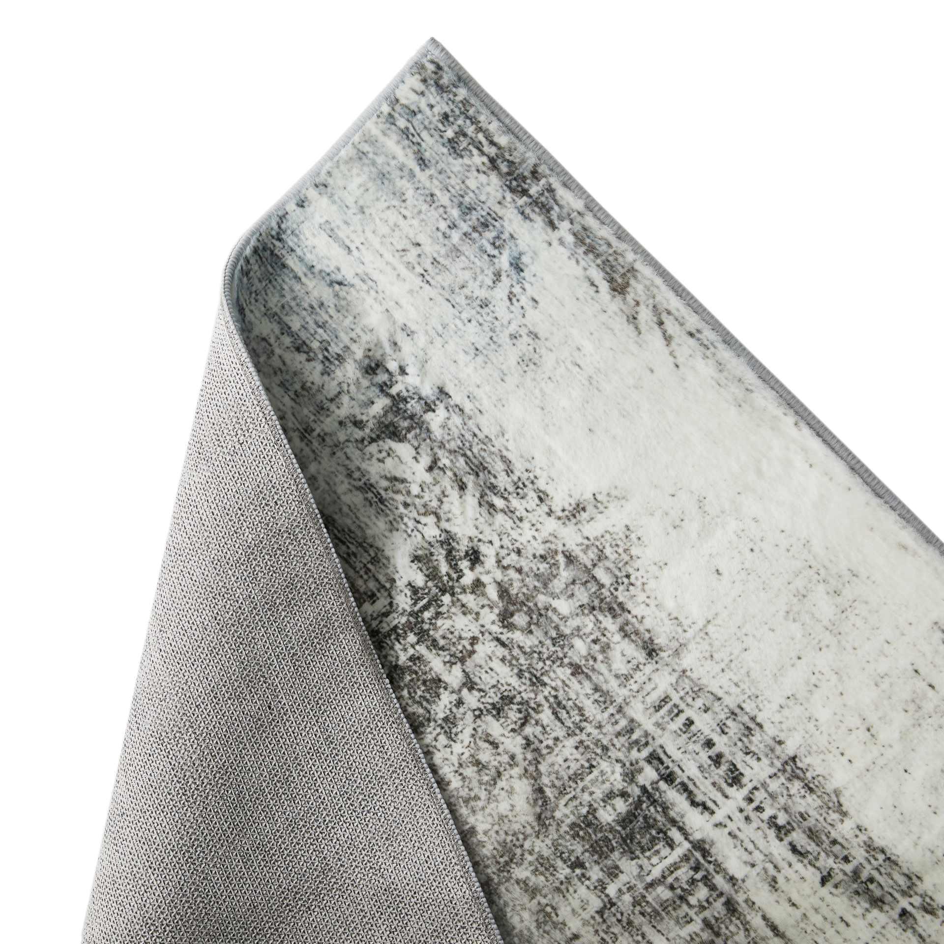 Concept Looms LUX14 Washable Rug Grey