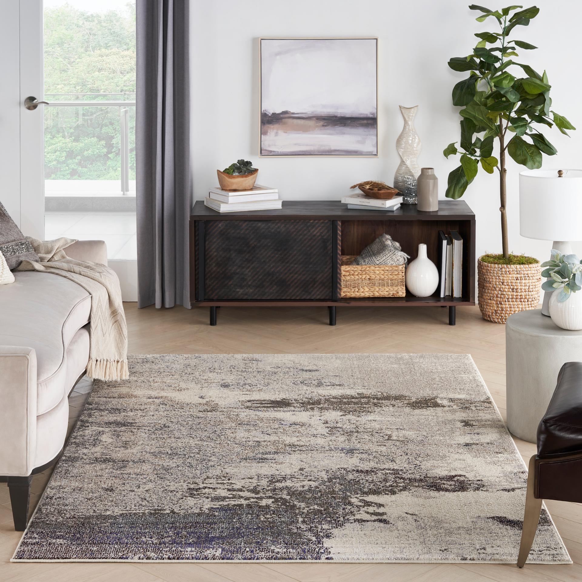 Celestial Rug CES02 Ivory Grey