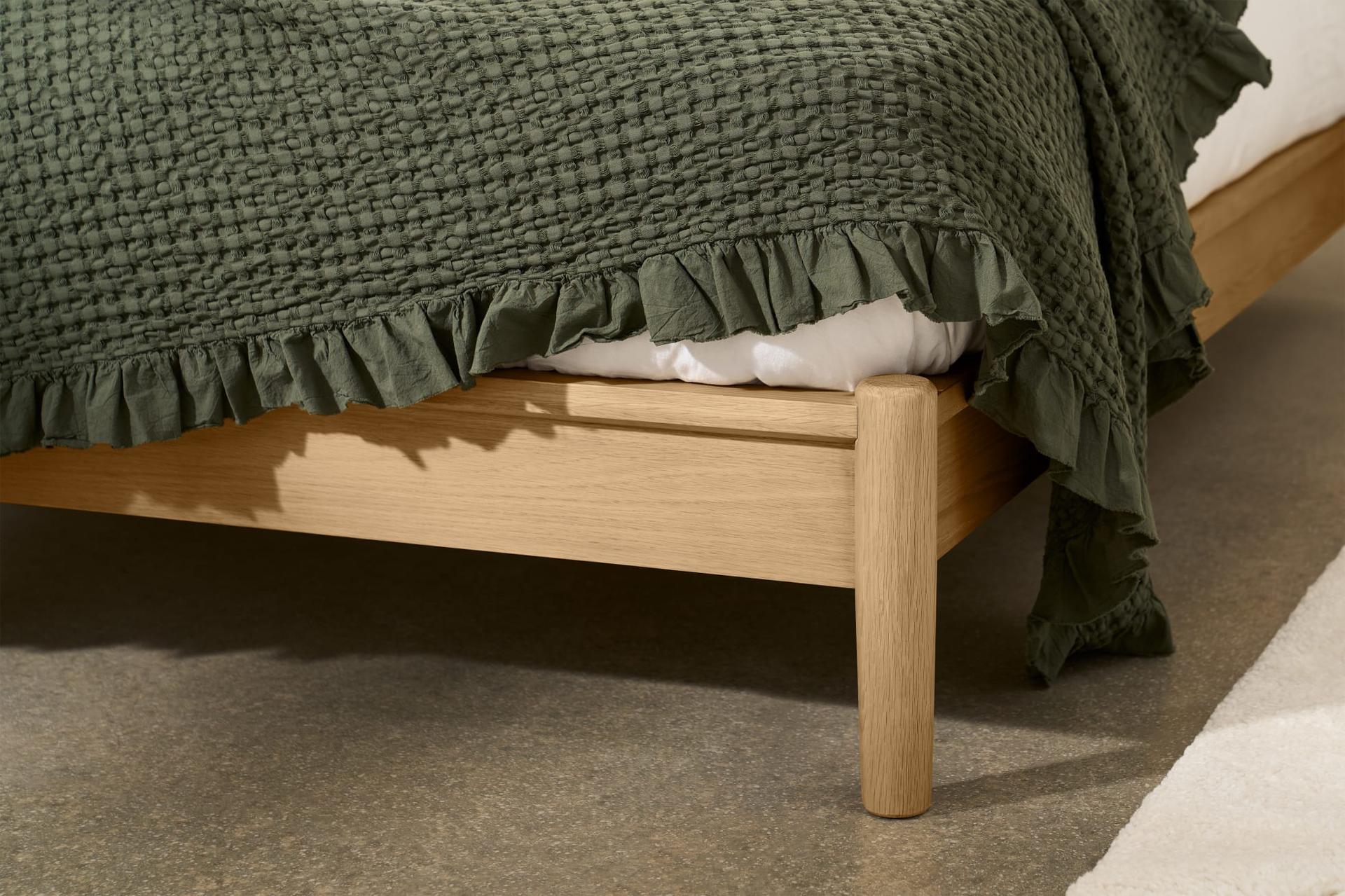 Malmo Natural Oak Bed Frame