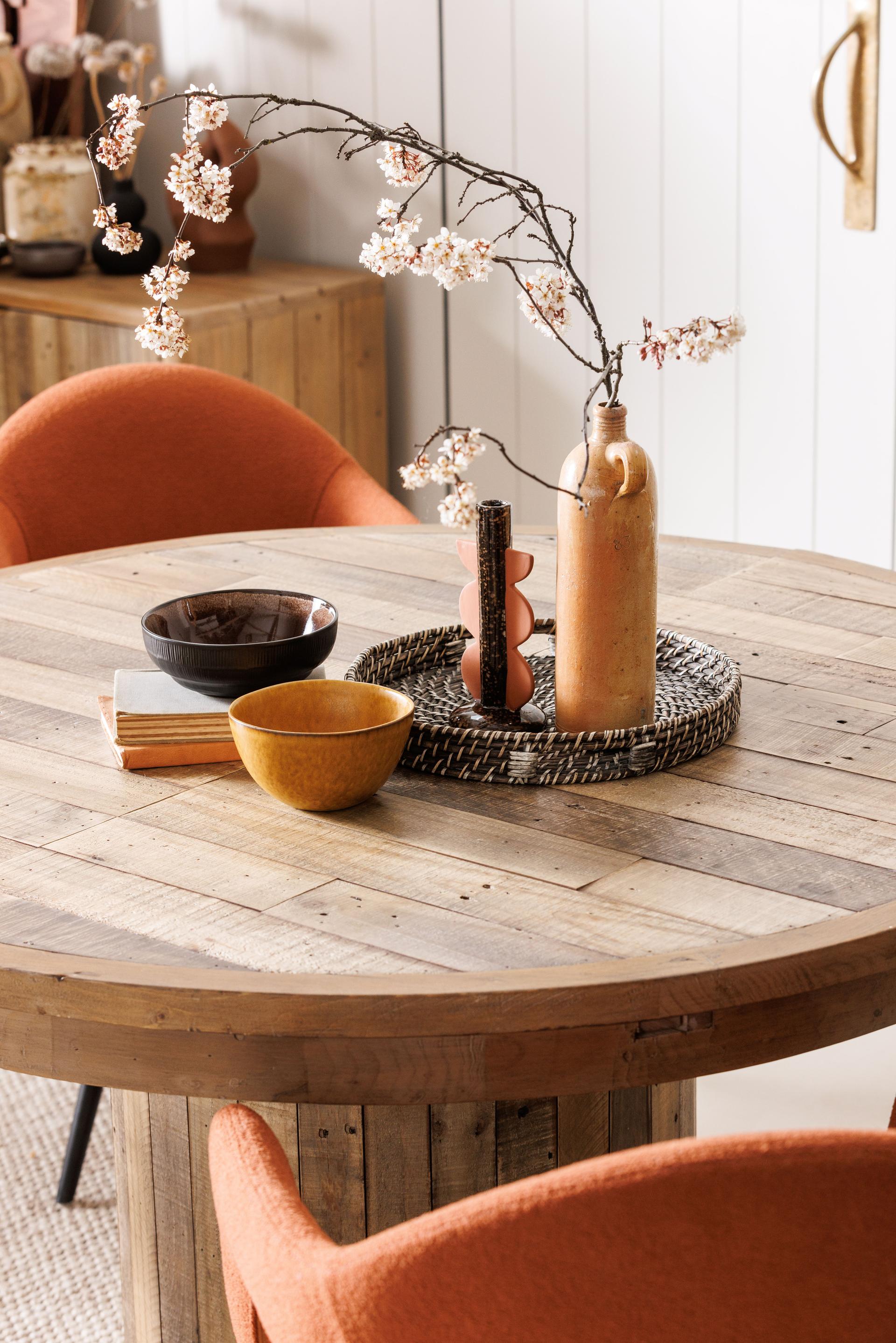 Turin Extending Round Dining Table