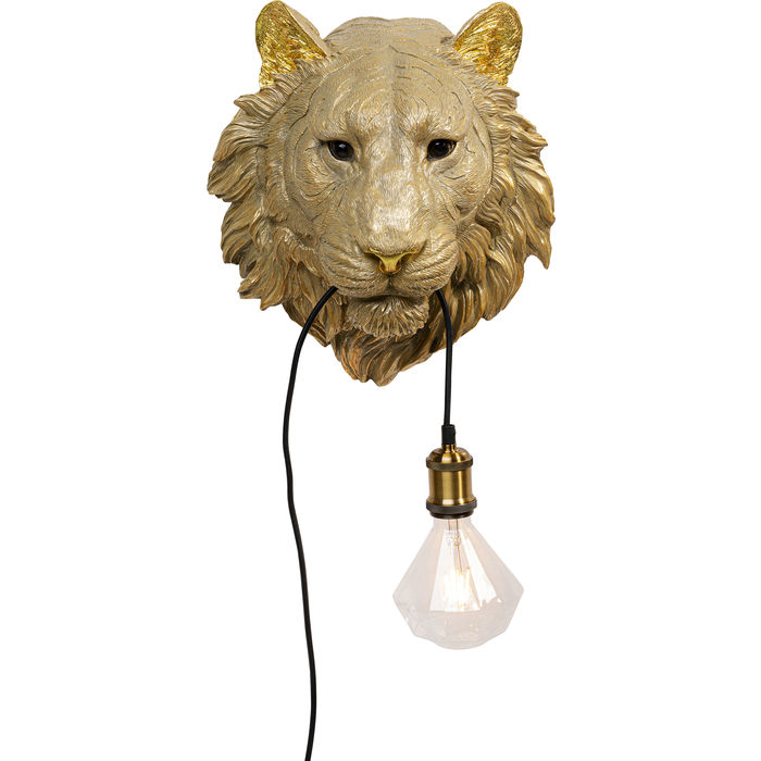 Tiger Head Wall Lamp