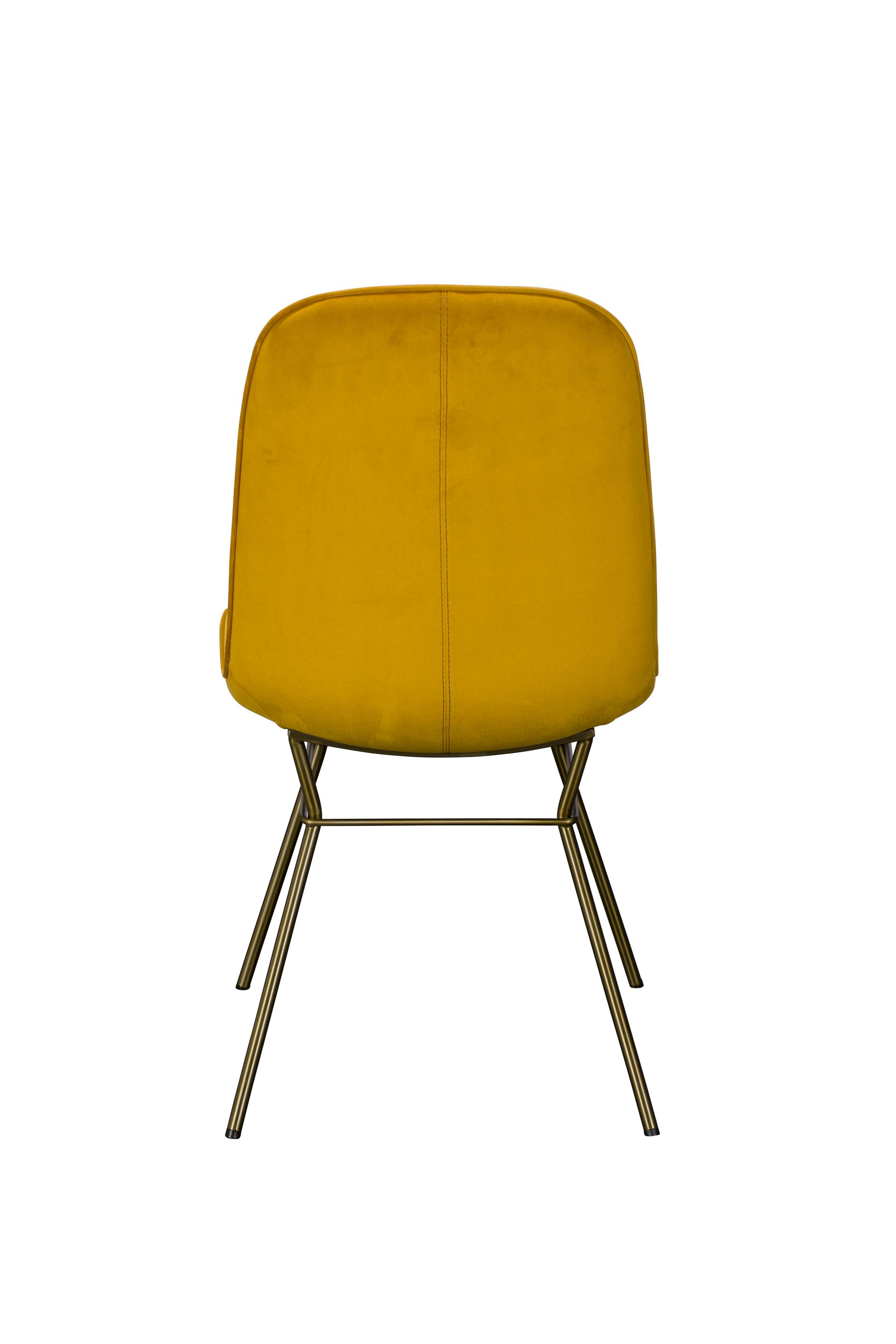 Ruby Mustard Dining Chair